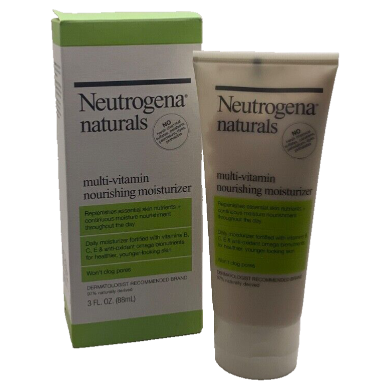 Neutrogena Naturals Multi Vitamin Nourishing Moisturizer 3 Fl. Oz