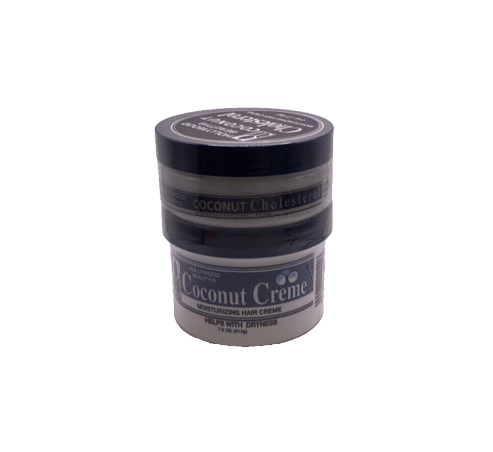 Hollywood Beauty Coconut Cholesteol Creme ORS Carrot Oil 6oz