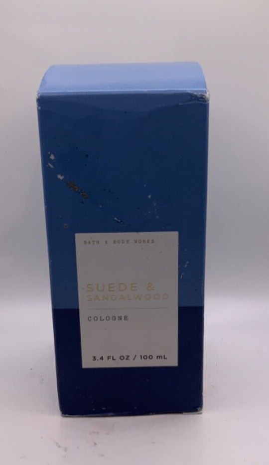 Bath & Body Works SUEDE & SANDALWOOD Cologne 3.4 oz