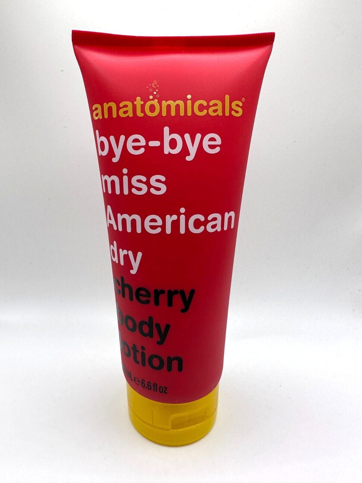 Anatomicals Bye-bye Miss American Dry Cherry Body Lotion RARE