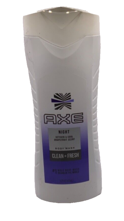 Axe Night Body Wash Vetiver, Cool, Grapefruit Scent 16oz