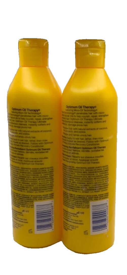 Carson Softsheen Optimum Oil Therapy Ultimate Recovery Shampoo 16.9oz (2 Pack)