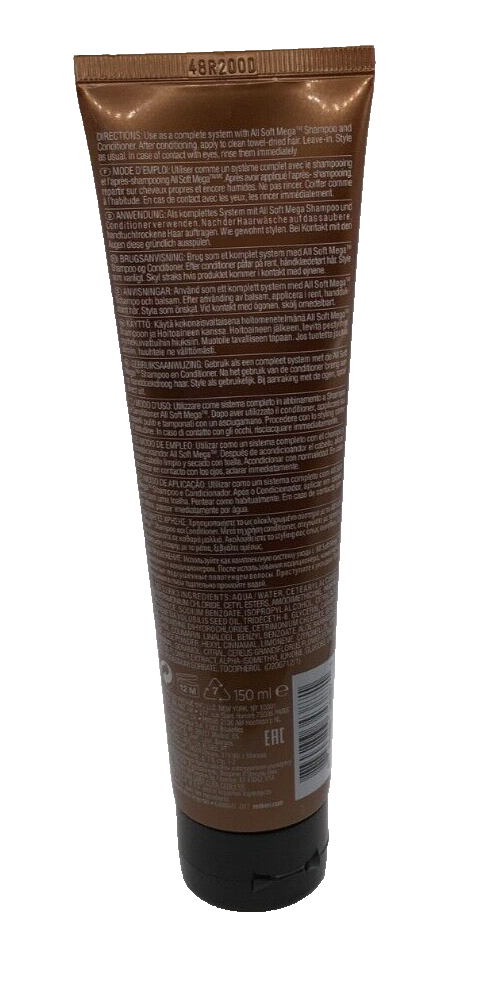 REDKEN All Soft Mega Hydramelt All-Day Nourishment for Severely Dry Hair 5.1 oz