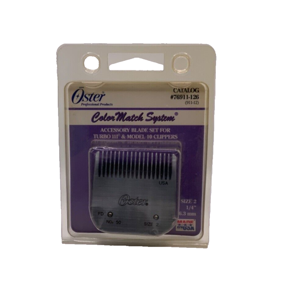 Oster Turbo 111 & #10 Size 3.5 Hair Clipper Blade #76911-146 3/8"" 9.5mm