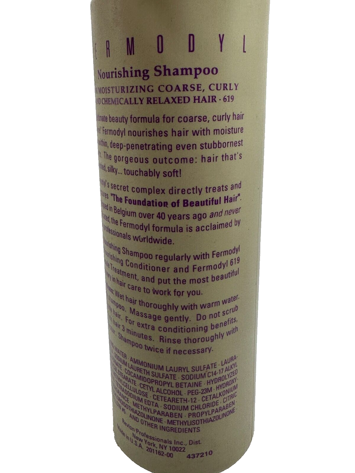 Revlon FERMODYL Nourishing Shampoo 16 fl Oz 473ml