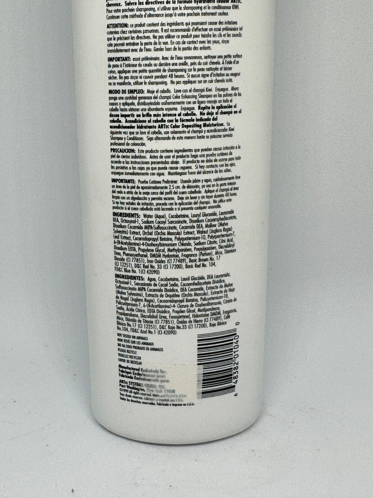 Artec Colorist Collection Blue Orchid Color Enhancing Shampoo - 8 oz