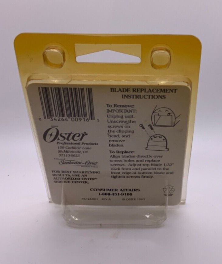 Oster Color Match Blade Set Model 59 Trimmers Narrow Blade 1/125” 0.2mm 76913566