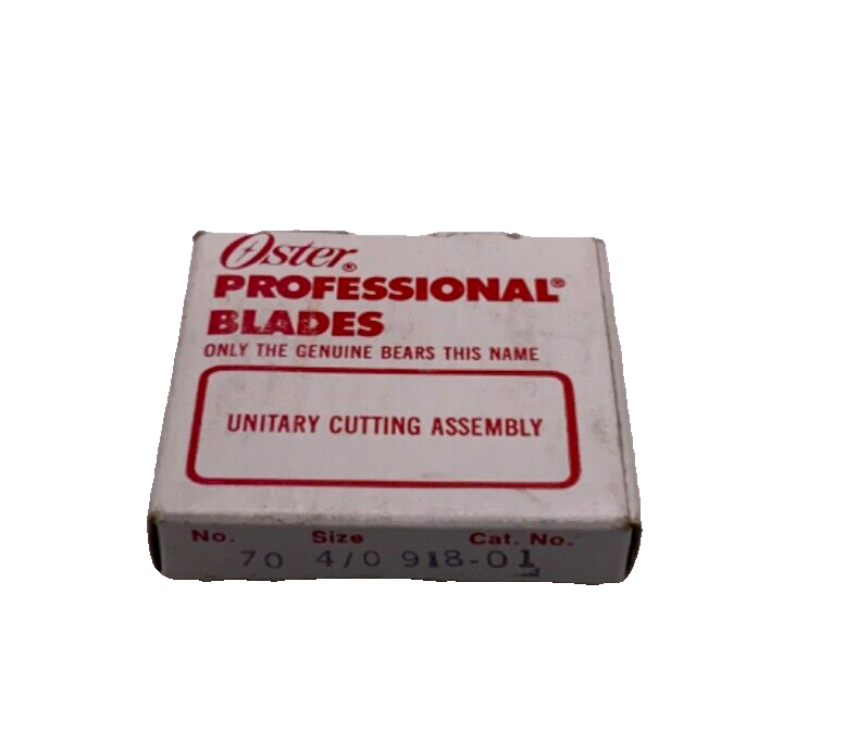 Oster Professional Blades Unitary Cutting Assembly No.70 4/0 (918-01)