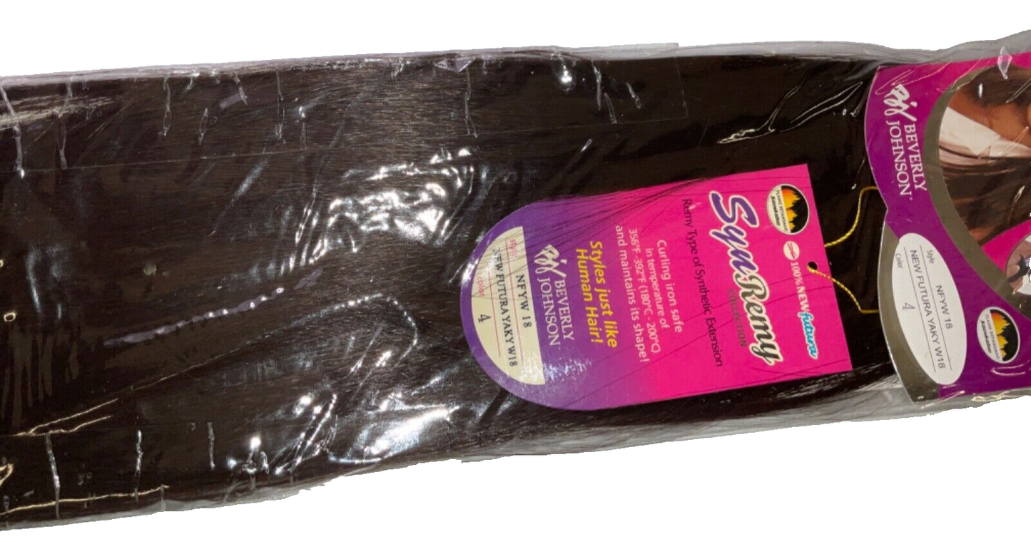 Beverly Johnson SynRemy Collection Futura Yaky Weave/Color 4/(18 inches)