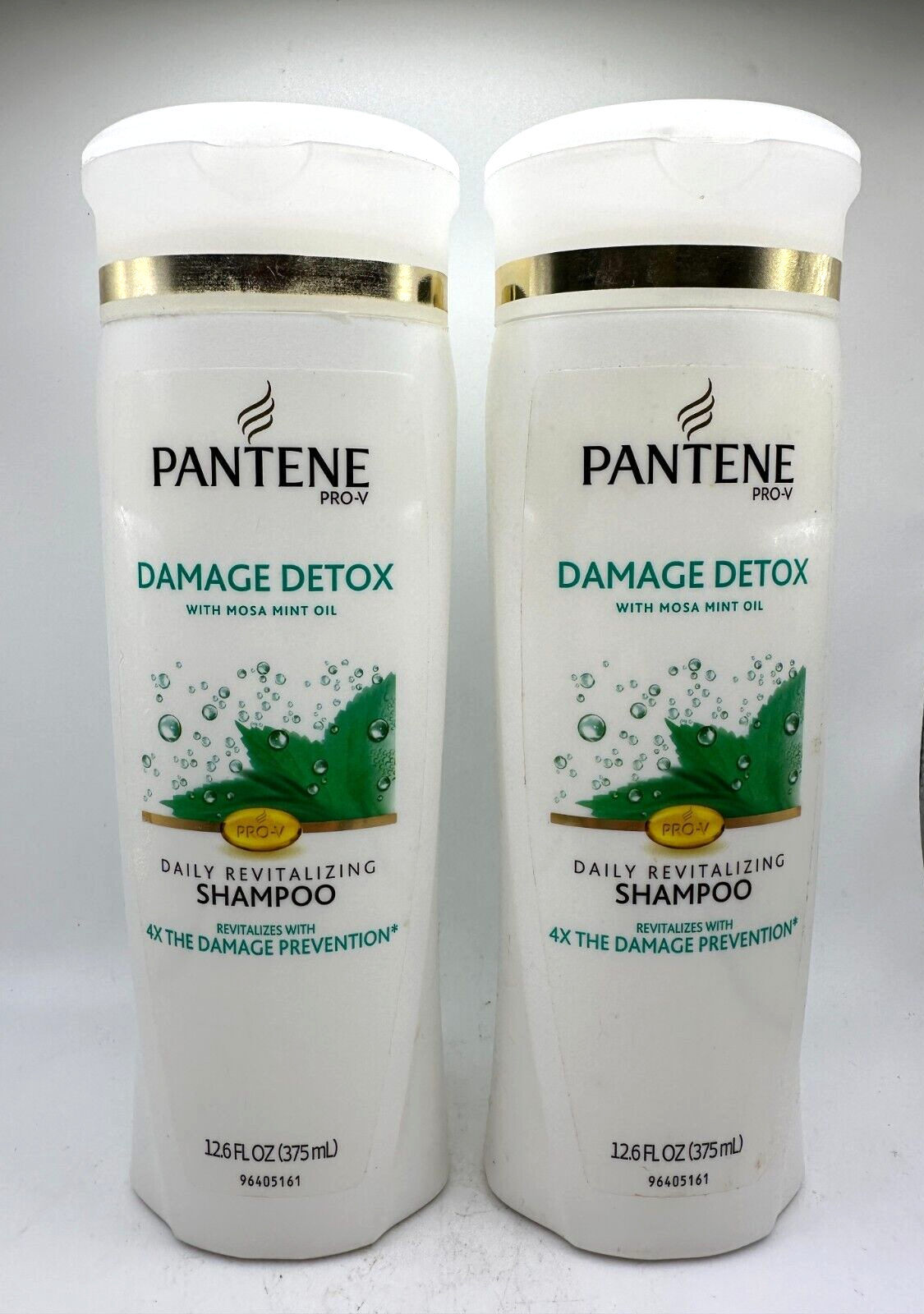 (2) Pantene Pro-V Damage Detox Scalp Care Shampoo 12.6 oz Rare