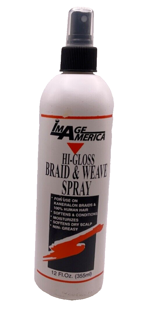 Image America Hi-Gloss Braid & Weave Spray/12 fl oz