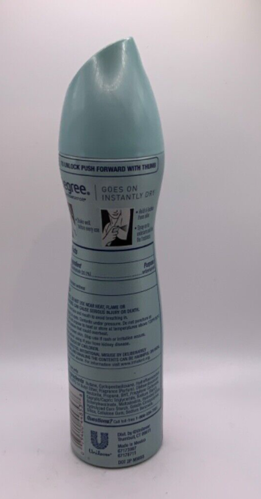 Degree MotionSense Dry Spray Tropical Touch Black + White 3.8 oz EXPIRED