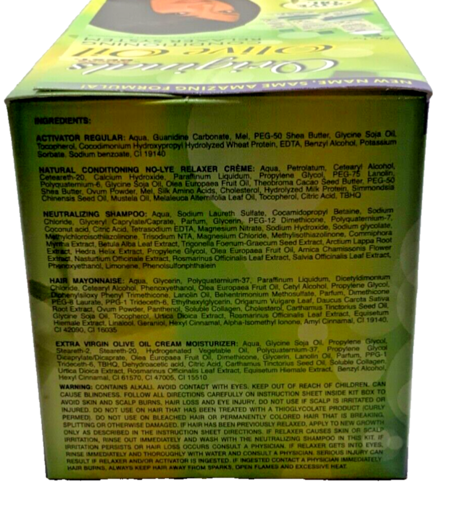 Originals By Africa's Best Olive Oil Conditioning Regular Relaxer System