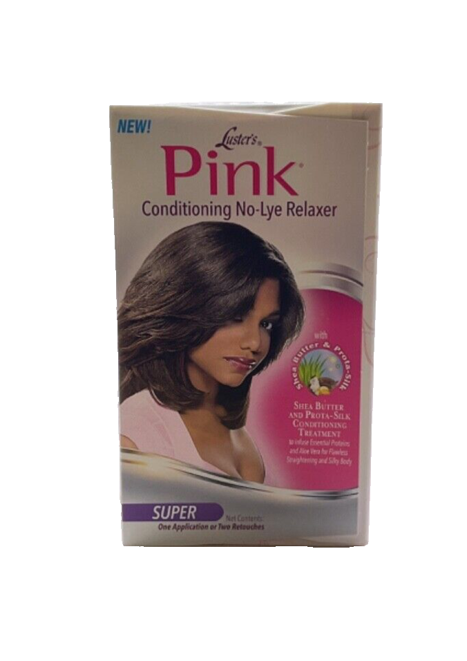 Luster's Pink Super Conditionin No-Lye Relaxer 1 Application or 2 Retouches
