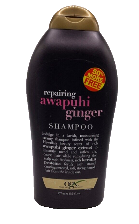 OGX Repairing Awapuhi Ginger Shampoo / 19.5 fl oz