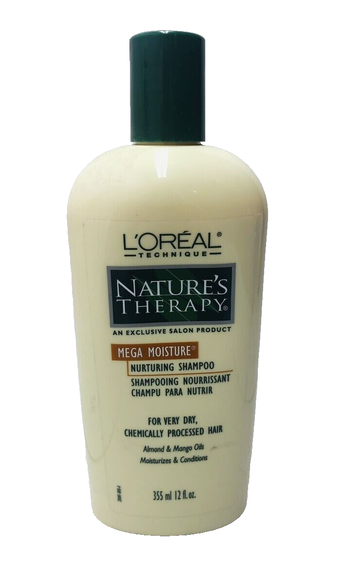 L'Oreal Nature's Therapy Mega Moisture Nurturing Shampoo 12 oz
