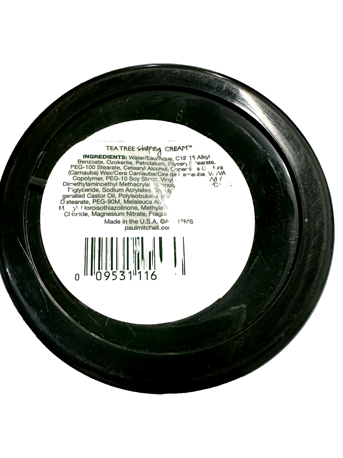 Paul Mitchell Tea Tree hair Shaping Cream 3 .5 Oz NEW LARGE SIZE TUB 3.5 Oz