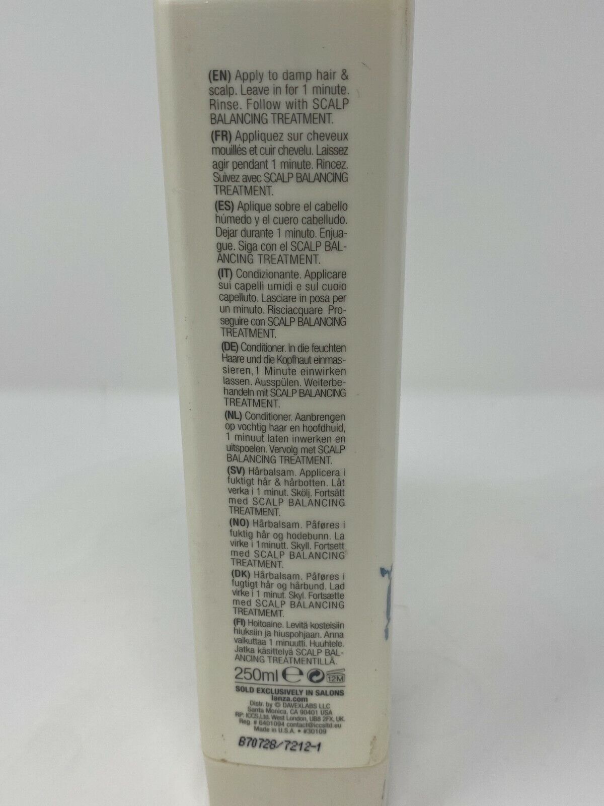 Lanza Healing Remedy Scalp Balancing Conditioner 250ml