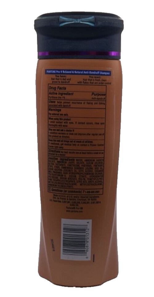 Pantene Pro-V Relaxed & Natural Anti Dandruff Shampoo 12.6oz