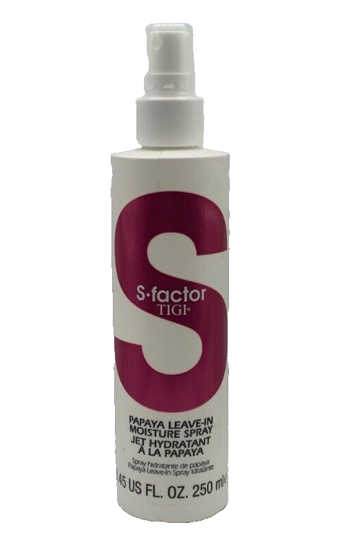 TIGI S Factor Papaya Leave-In Moisture Spray 8.45oz new