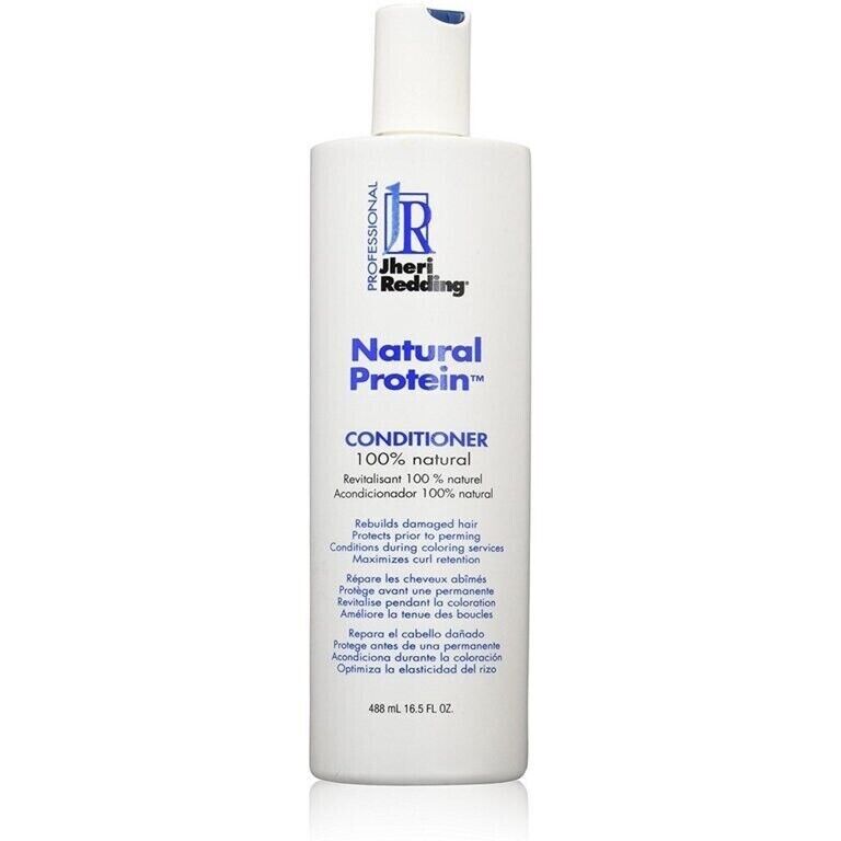 Jheri Redding Natural Protein Conditioner 100% Natural 16.5 FL OZ. Professional