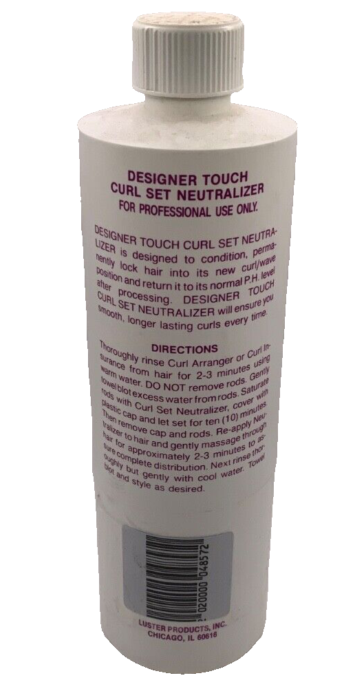 Luster's Designer Touch Curl Set Neutralizer 16oz