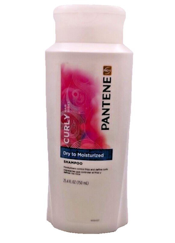 Pantene Pro-V Curly Hair Series Dry to Moisturized Shampoo / 25.4 fl oz