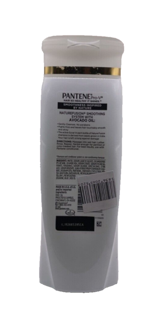 Pantene Pro-V Smoothing Shampoo Nature Fusion with Avocado Oil 12.6 fl oz