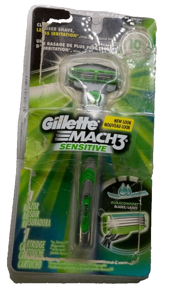Gillette Mach 3 Sensitive Razor / 1 Cartridge