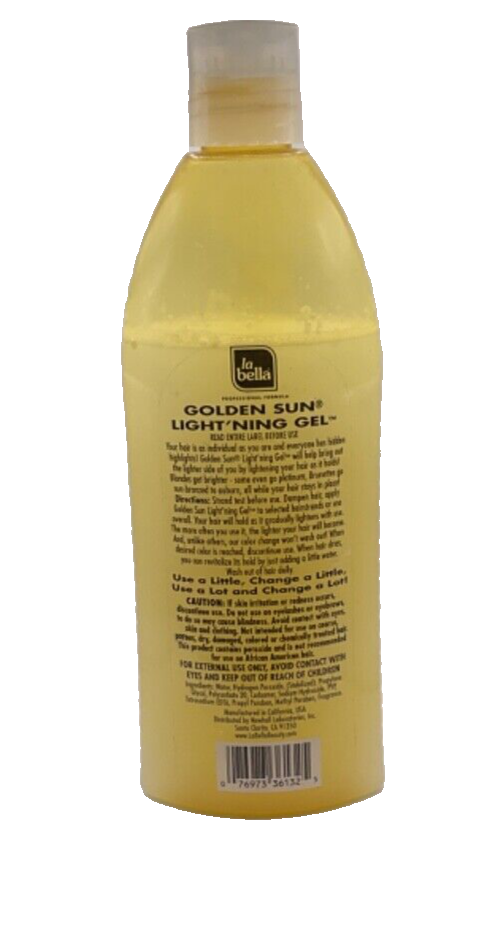 LA BELLA Light'ning Gel Highlight Gel Hold 9 **70% FULL LIQUID SEE PICTURES**