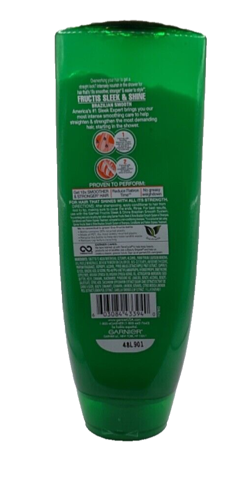 Garnier Fructis Fortifying Conditioner Sleek & Shine Brazilian Smooth 13 fl oz