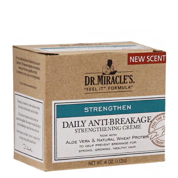 Dr.Miracles Daily Anti-Breakage Strengthening Creme/4 oz