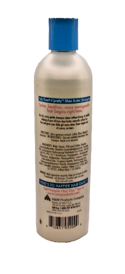 Sofn'Free N' Pretty Shea Butter Shampoo Extra Gentle 12oz