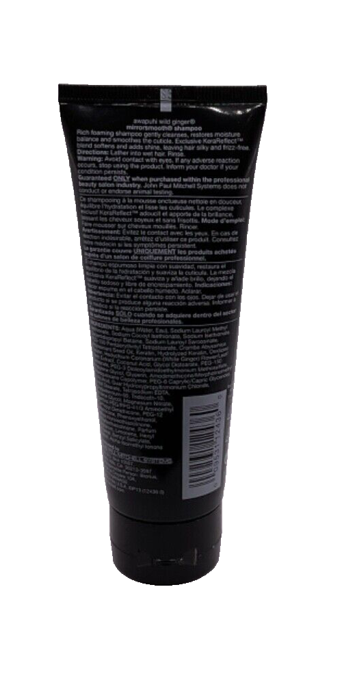 PAUL MITCHELL Awapuhi Wild Ginger Smooth Mirrorsmooth Shampoo 3.4 oz
