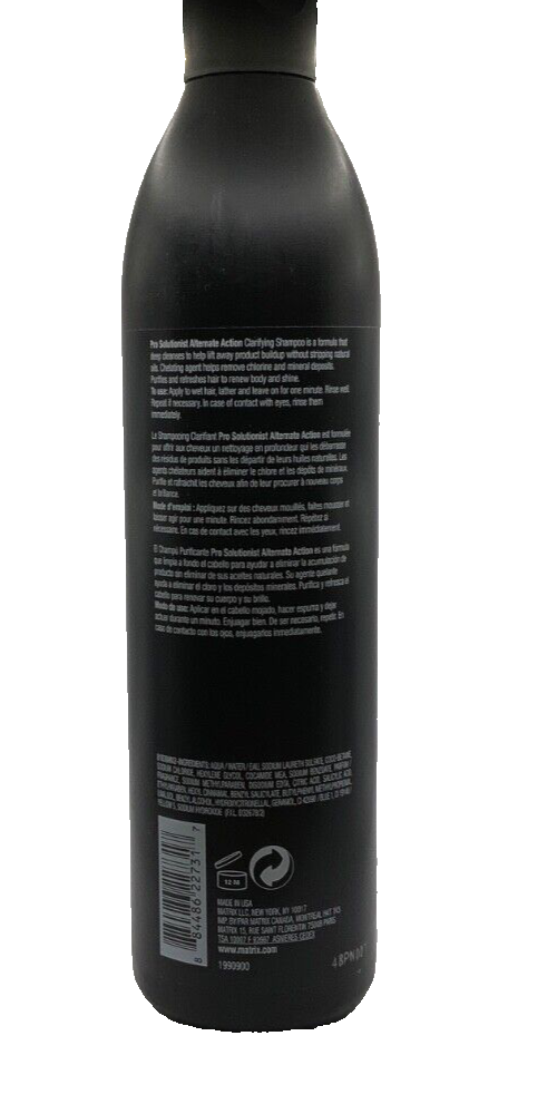 Matrix Total Results Pro Solutionist Alternate Action Clarifying Shampoo 16.9 oz
