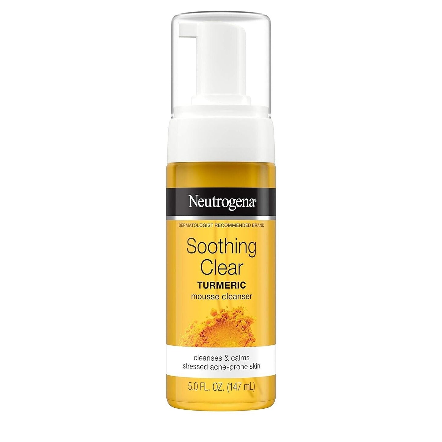 Neutrogena Soothing Clear Tumeric Mousse Cleanser/5 fl oz
