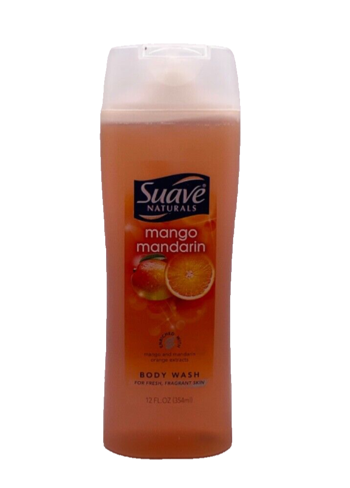 Suave Naturals Mango Mandarin Orange Body Wash 12 oz