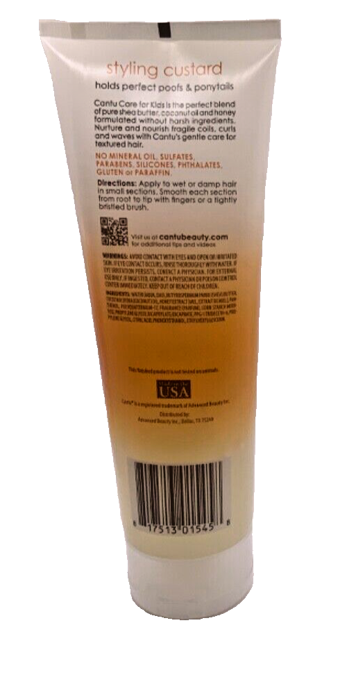 Cantu Care for Kids Styling Custard, 8 Ounce