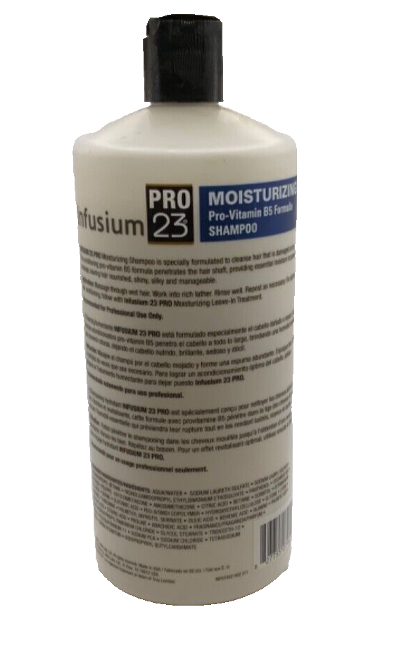 Infusium 23 Moisturizing Shampoo For Dry Hair Pro-Vitamin B5 Original 33.8 oz