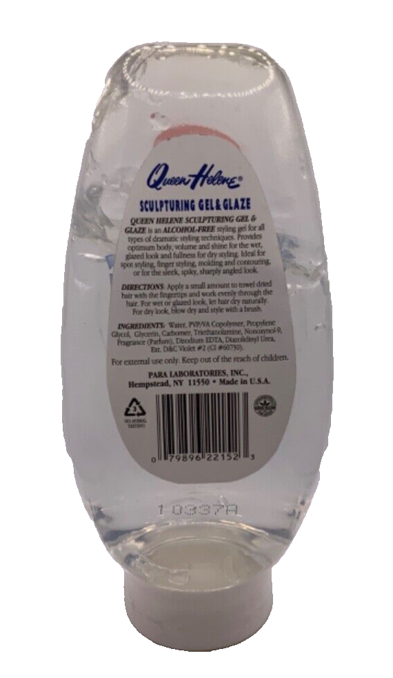 Queen Helene 8 Sculpturing Gel & Glaze Alcohol Free 20 oz