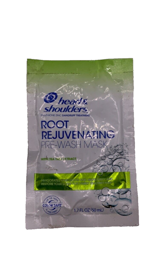 Head & Shoulders Pyrithione Zinc Dandruff Treatment Tea Tree Pre-Wash Mask 1.7oz