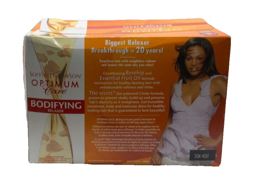 Softsheen Carson Optimum Care Bodifying Relaxer No-Lye System Mild Strength Perm