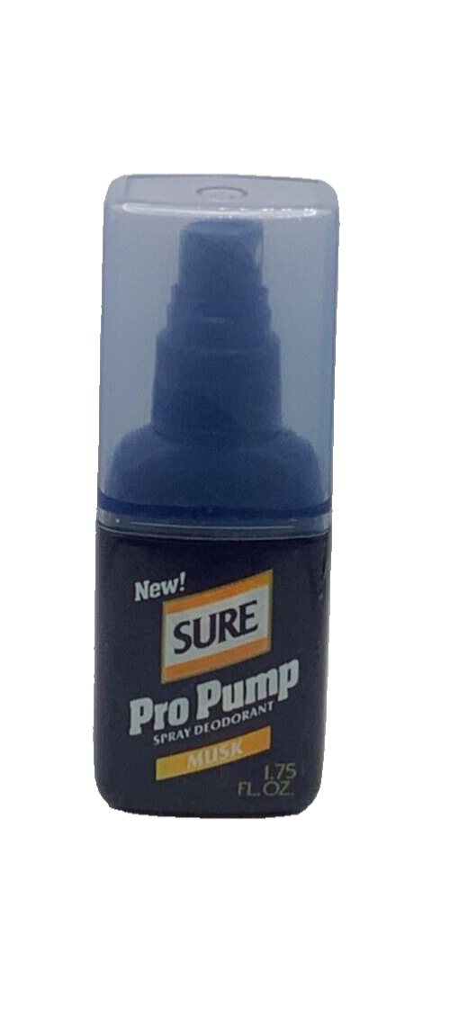 VTG Sure Pro Pump Musk Spray Deodorant 1.75 oz