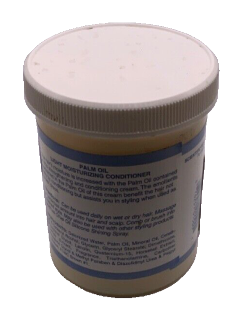 Lekair Natural Palm Oil Light Moisturizing Hair Conditioner, 8oz.