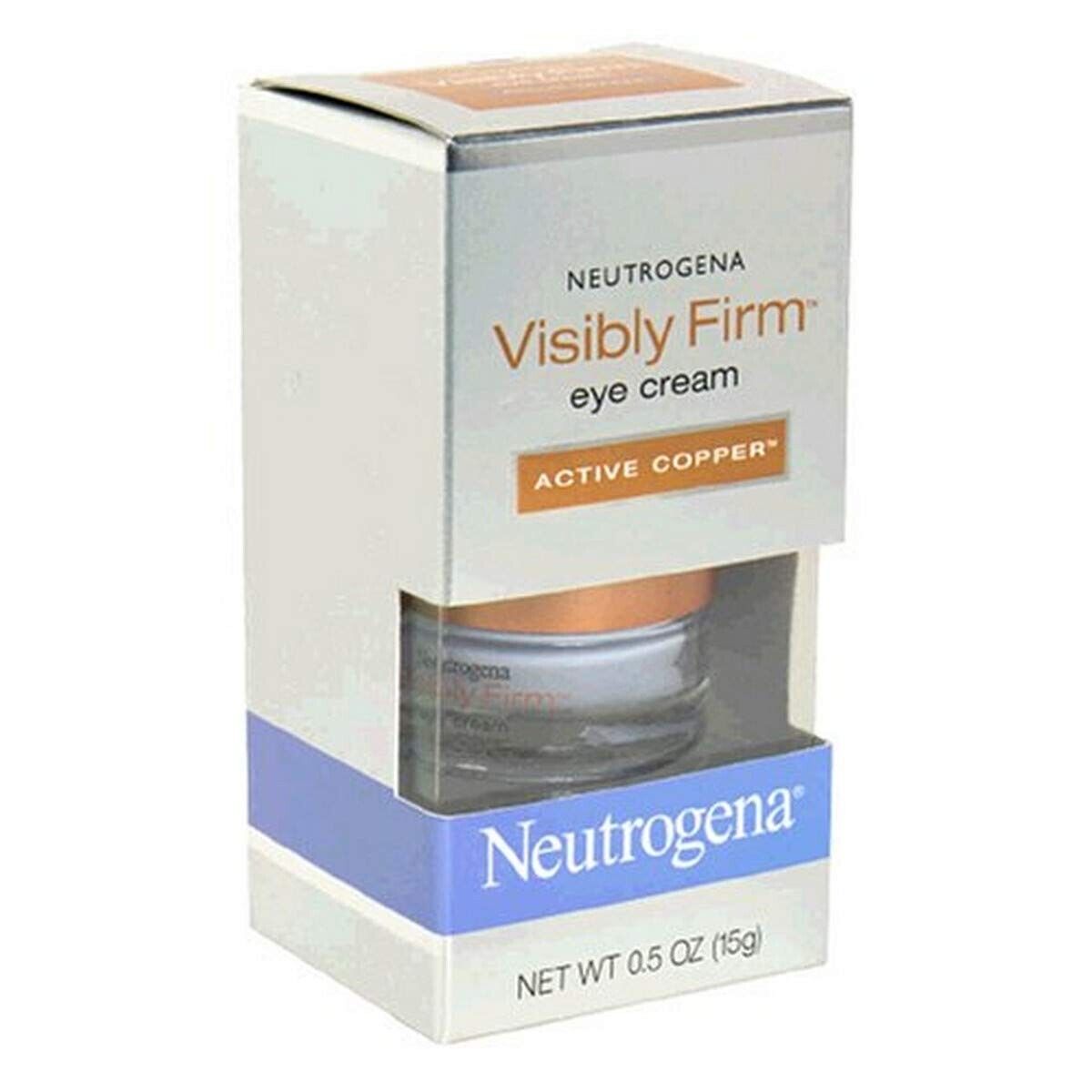 Neutrogena Visibly Firm Eye Cream, Active Copper, 0.5 Ounce