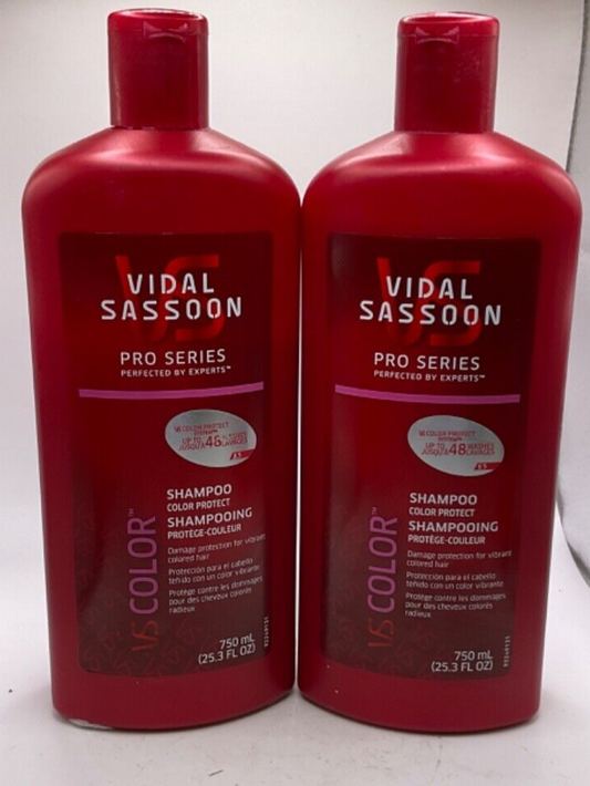 (2) Vidal Sassoon Pro Series Color Protect Shampoo  /25.3 fl oz