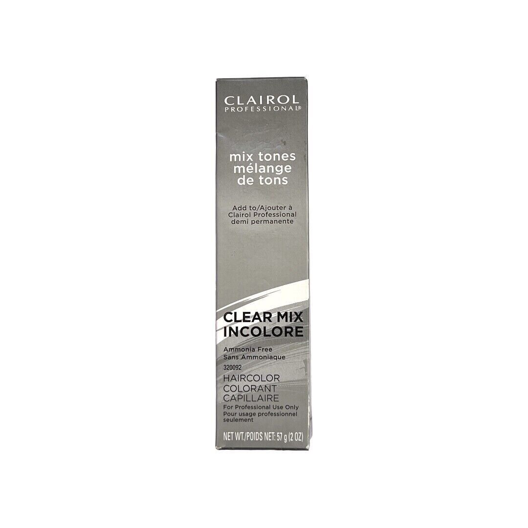 Clairol Professional Mix Tones Clear Mix Haircolor 2 oz