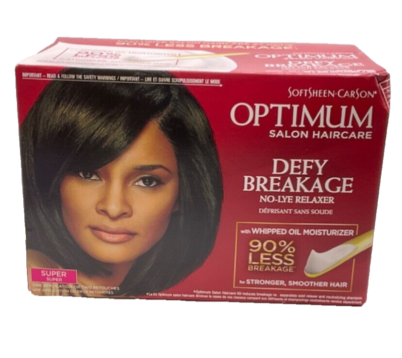 Softsheen Carson Optimum Defy Breakage No Lye Relaxer-Super/1 Application