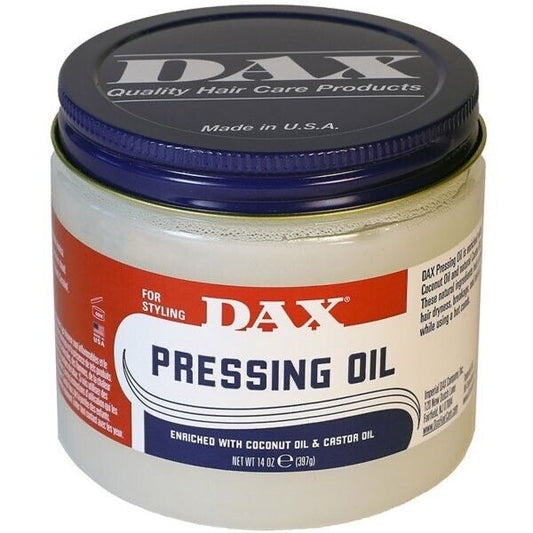DAX Pressing Oil Enriched with Coconut Oil & Castor Oil /  14oz