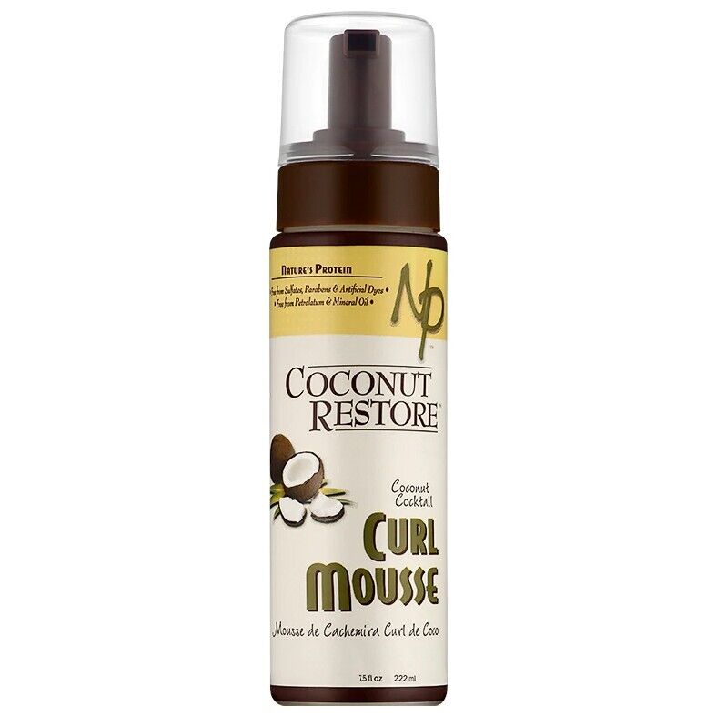 Nature's Protein Coconut Restore Curl Mousse - 7.5 oz